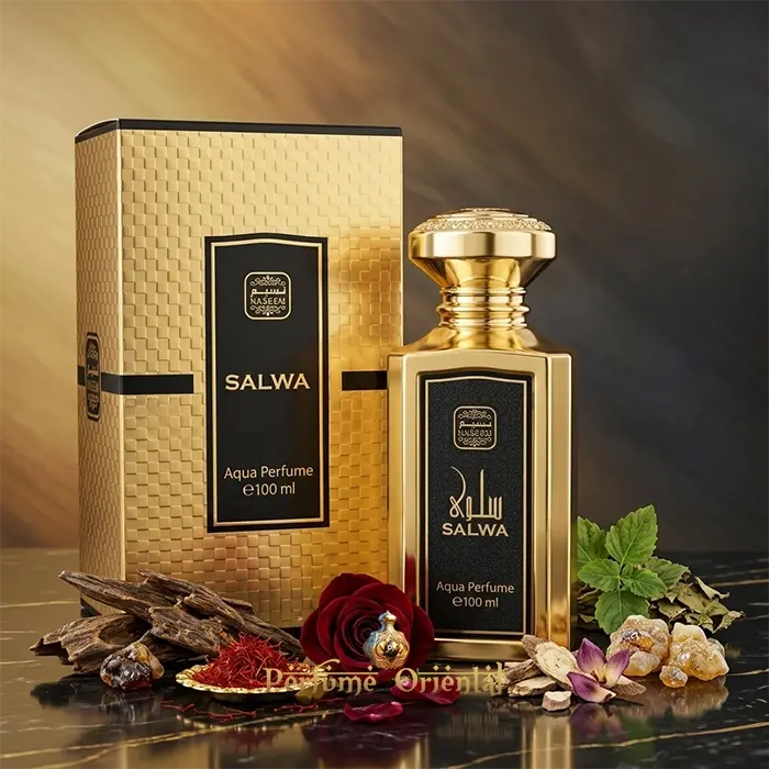 Aqua Perfume SALWA by Naseem-100ml Unisex Sin Alcohol - Image 2
