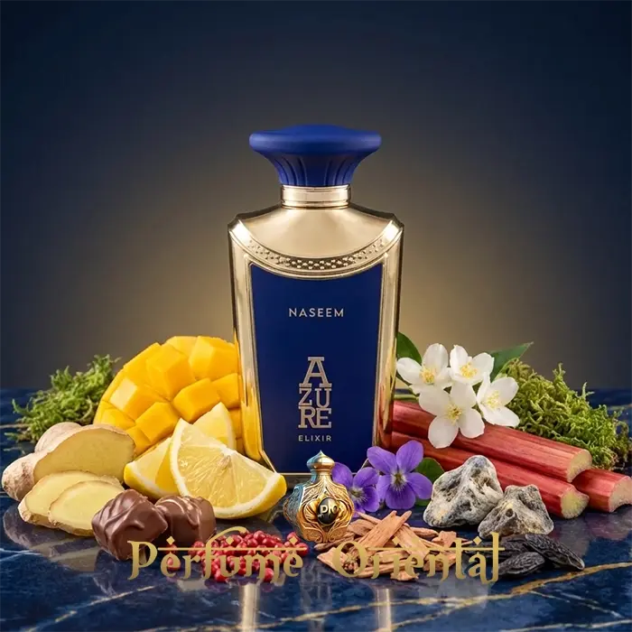 AZURE ELIXIR – NASEEM Elixir Collection EDP 100ml | Perfume Árabe Masculino Sin Alcohol