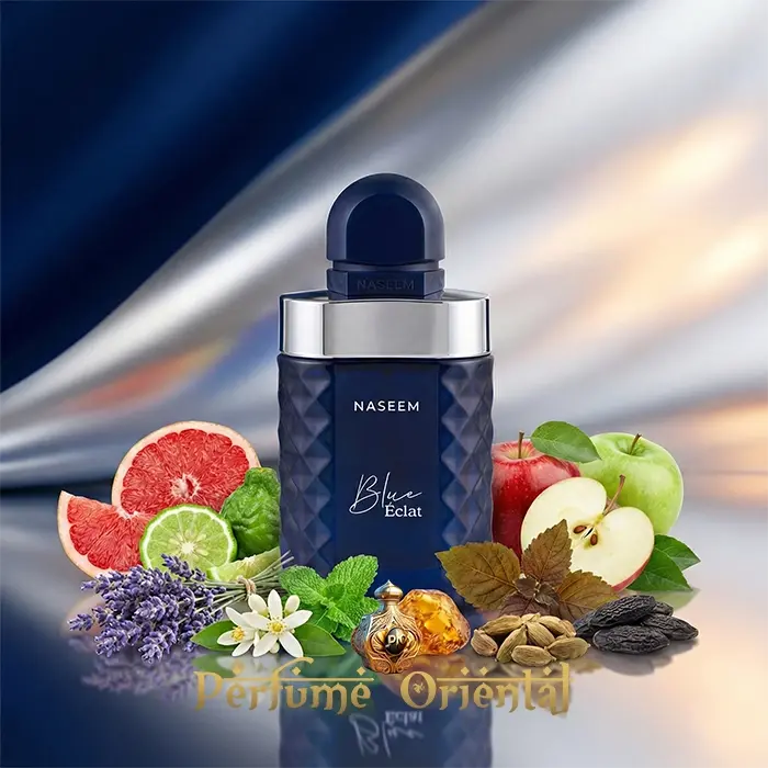 BLUE ECLAT–NASEEM Eclat Collection EDP 100ml | Perfume Árabe Masculino Sin Alcohol
