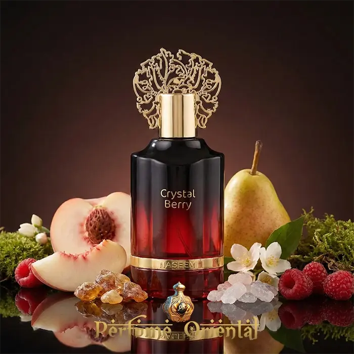 CRYSTAL BERRY – NASEEM Eau de Parfum 55ml | Perfume Árabe Unisex Sin Alcohol