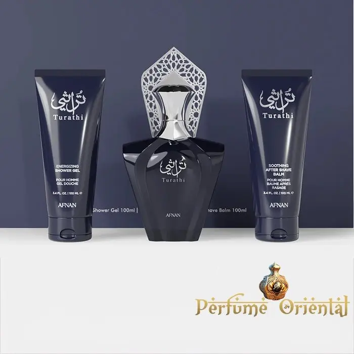 3 PC Gift Set TURATHI BLUE-Afnan
