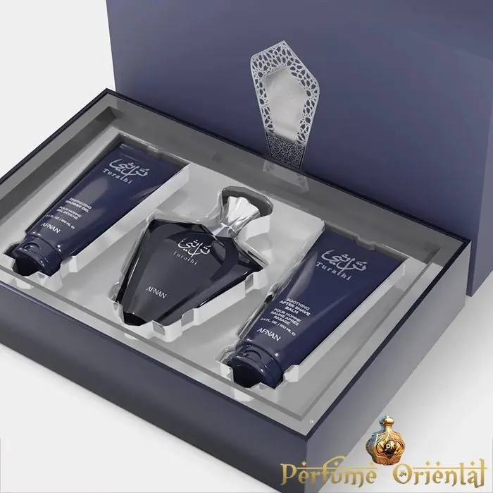 3 PC Gift Set TURATHI BLUE-Afnan - Image 2