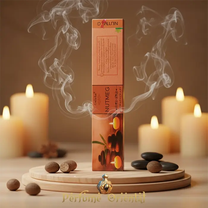 GOLOKA Aromaterapia Nutmeg Incienso Natural 15g