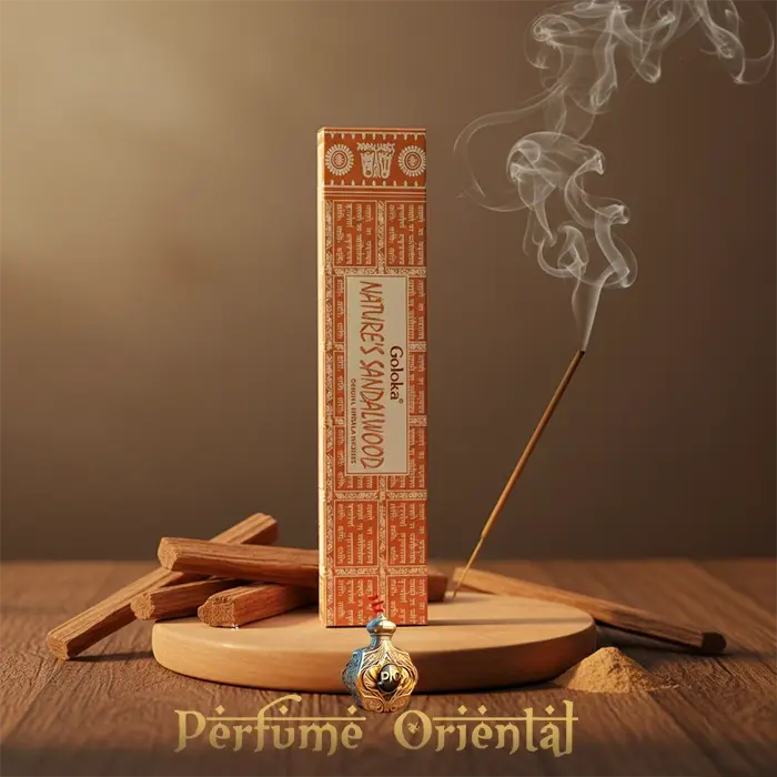 GOLOKA Nature Sandalwood Incienso Masala 15g