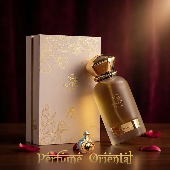 IGNITE ROSE – AHMED AL MAGHRIBI EAU DE PARFUM 60ML - Image 3