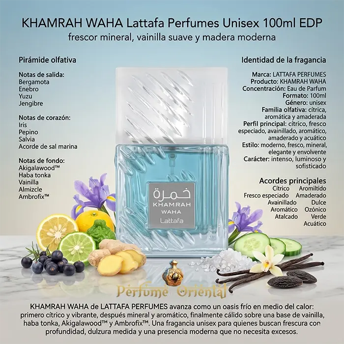 Khamrah WAHA Lattafa Perfumes Unisex 100ml EDP - Image 3