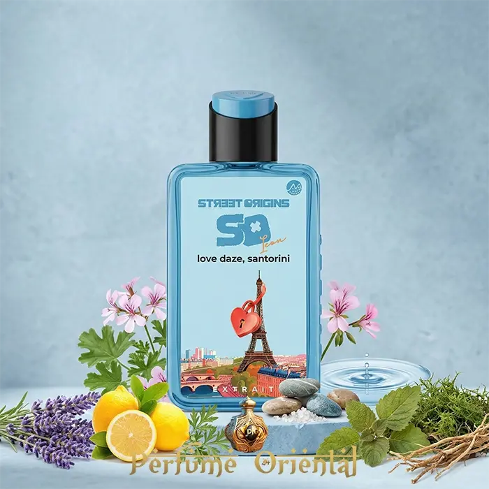 LOVE DAZE, SANTORINI Street Origins by Fragrance World Extrait de Parfum 75 ml