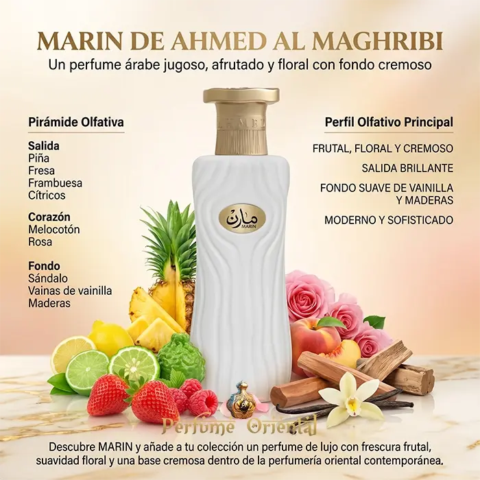 Perfume MARIN-edp 100ml- AHMED AL MAGHRIBI Unisex - Image 3