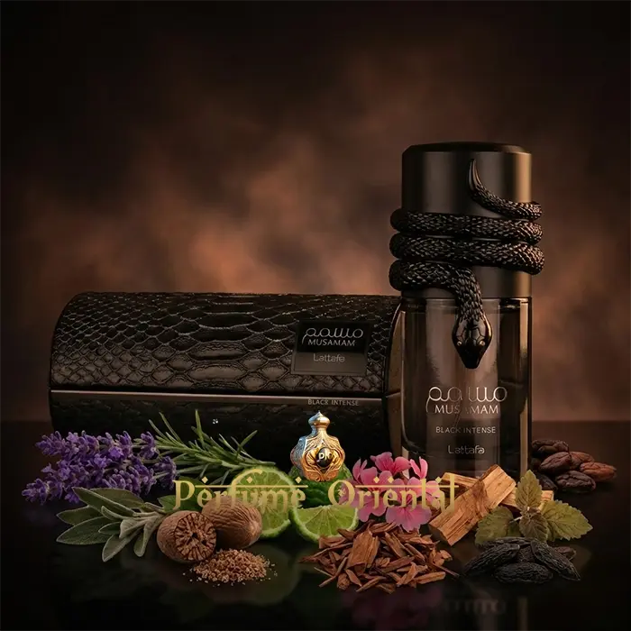MUSAMAM BLACK INTENSE Lattafa Perfumes Eau de Parfum 100ml - Image 2