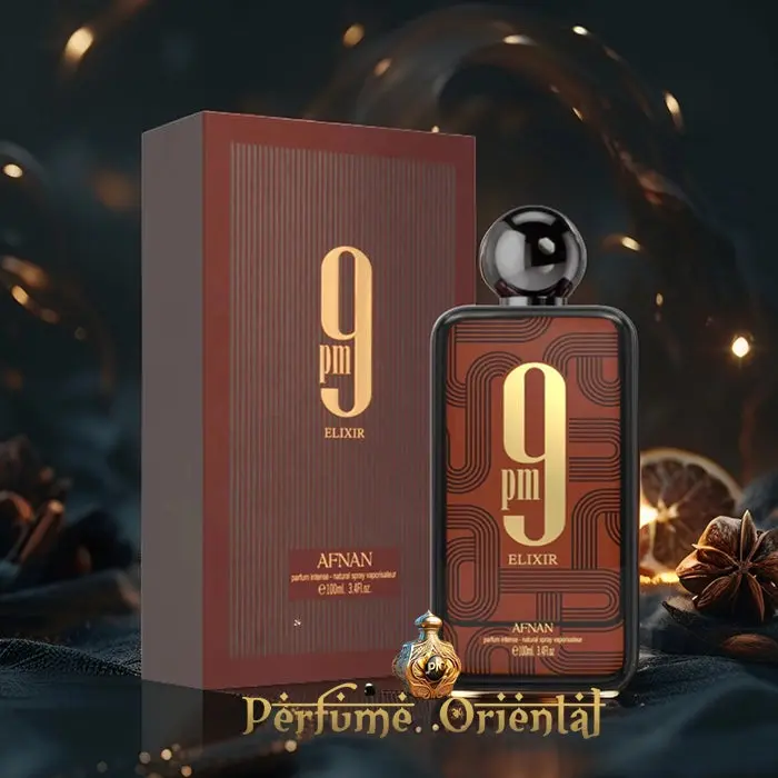 Perfume 9 PM ELIXIR extrait 100ml AFNAN - Image 2