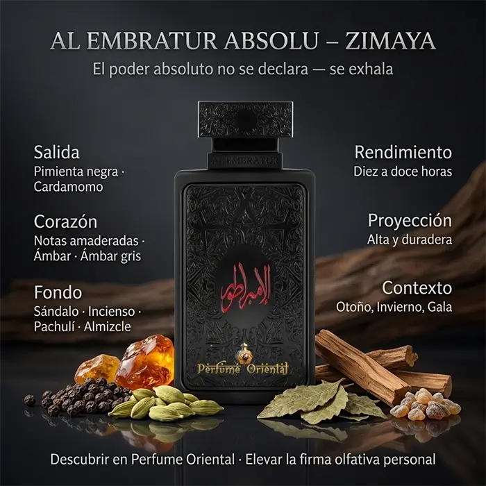 Perfume AL EMBRATUR ABSOLU- ZIMAYA | Eau de Parfum 100ml - Image 3