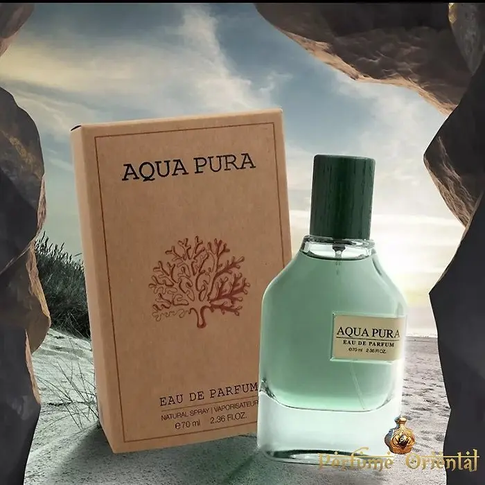 Perfume AQUA PURA by Fragrance World-EDP 70ML UNISEX