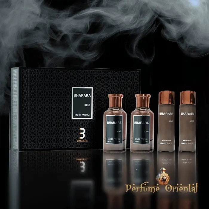 Perfume BHARARA KING-4Pc Gift Set- para Hombre