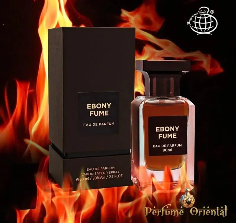 Perfume EBONY FUME -Fragrance World 80ml - Image 2