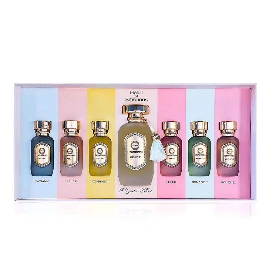 Perfume EMOTIONS 7PC WITH HEART de ARMAF