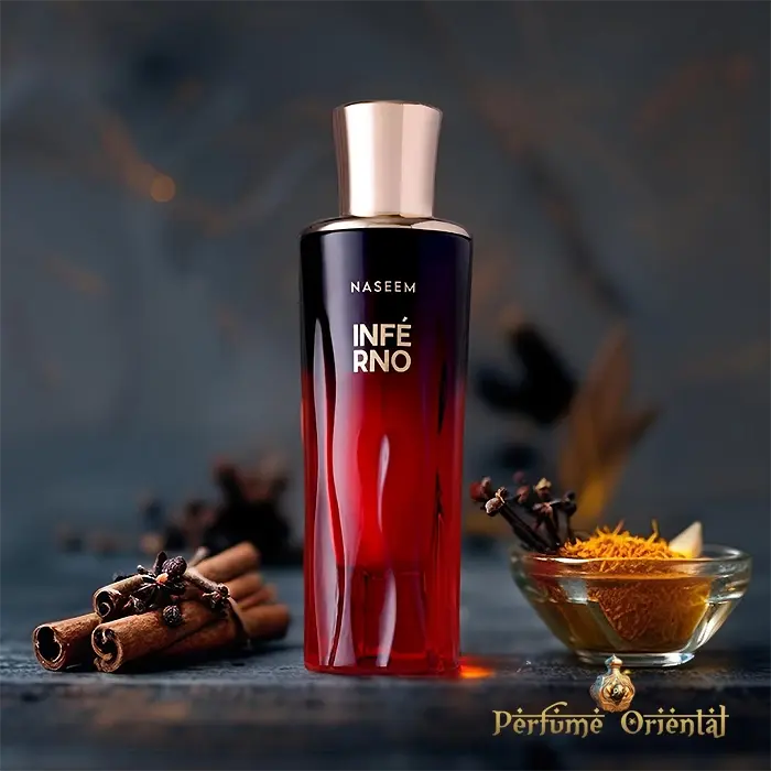 Perfume INFERNO AQUA-Naseem edp 80ml Sin Alcohol