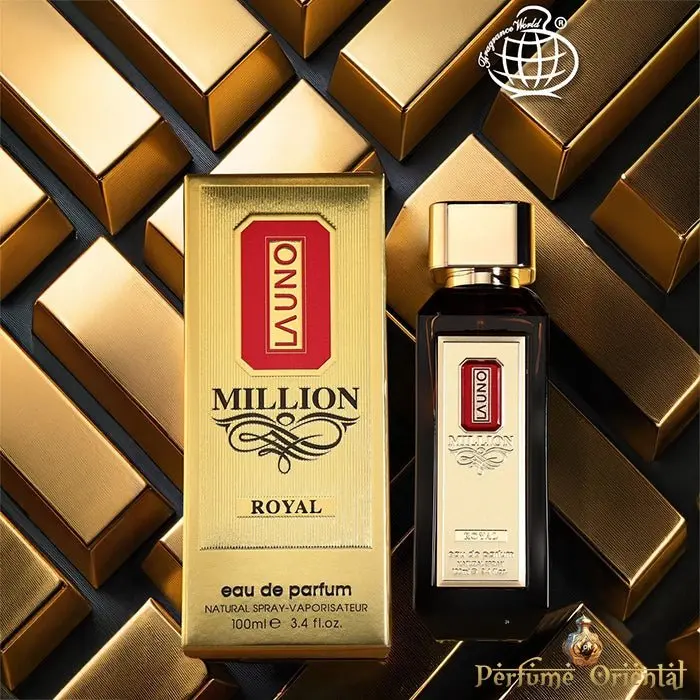 Perfume LA UNO MILLION ROYAL Fragrance World EDP 100ml para Hombre - Image 2