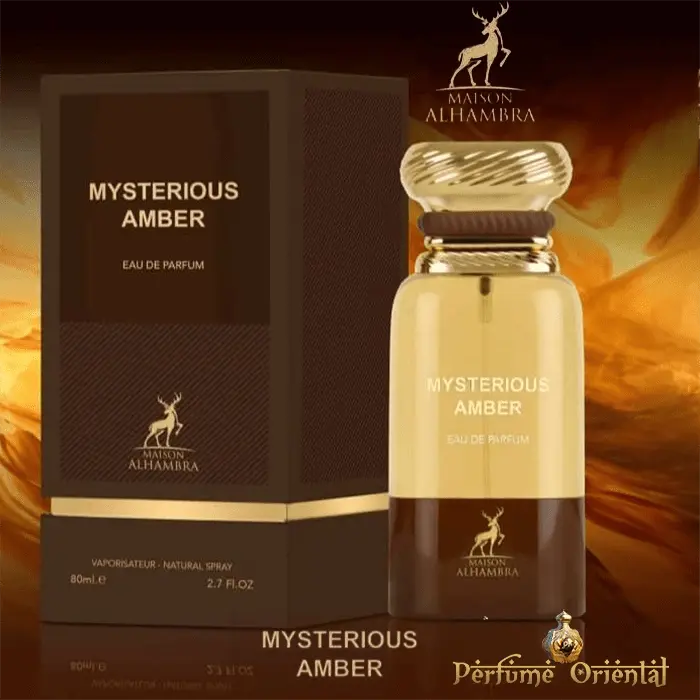 Perfume MYSTERIOUS AMBER-Maison Alhambra 80ml