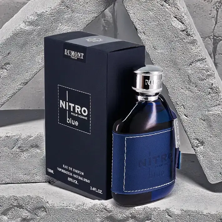 Perfume NITRO BLUE Dumont Paris -100ml para Hombre - Image 2