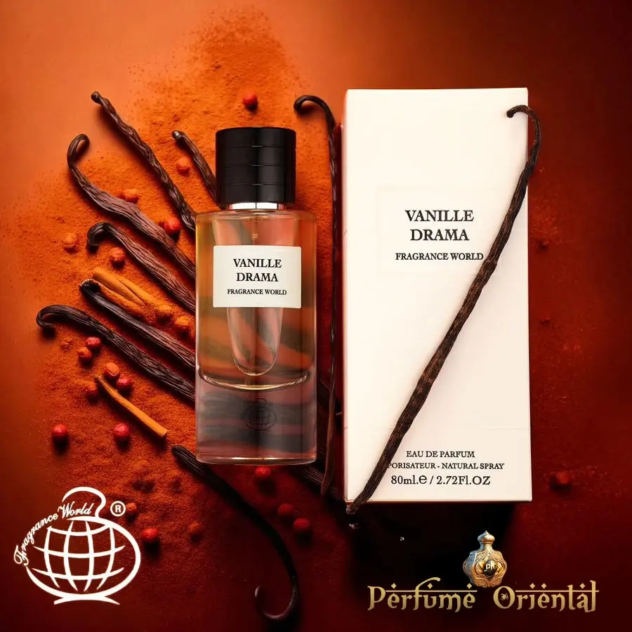Perfume VANILLE DRAMA-Fragrance World 80ML Unisex