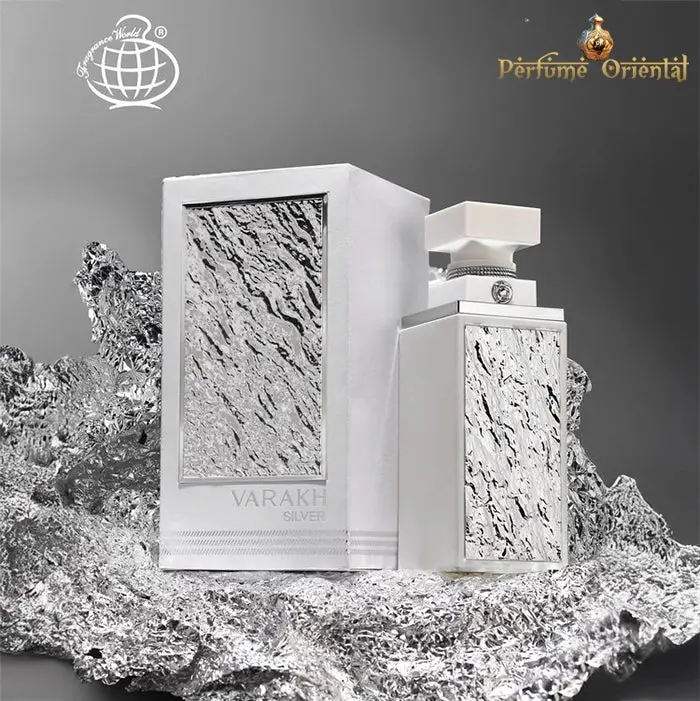Perfume VARAKH SILVER Fragrance World EDP 100ml UNISEX - Image 2