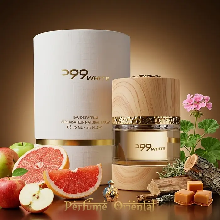 Perfume WOOD WHITE AL MAJED OUD-75ML-Unisex - Image 2