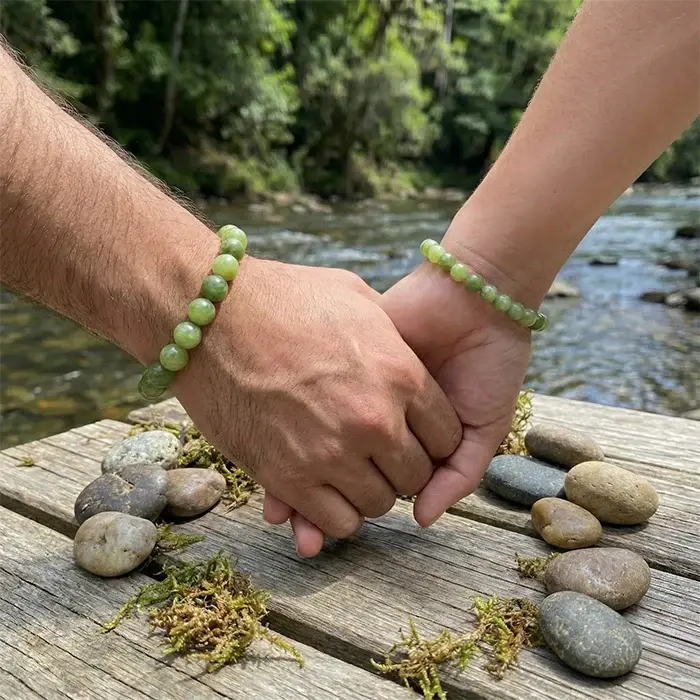 Pulsera Jade Vietnamita Natural – Armonía y Equilibrio - Image 3