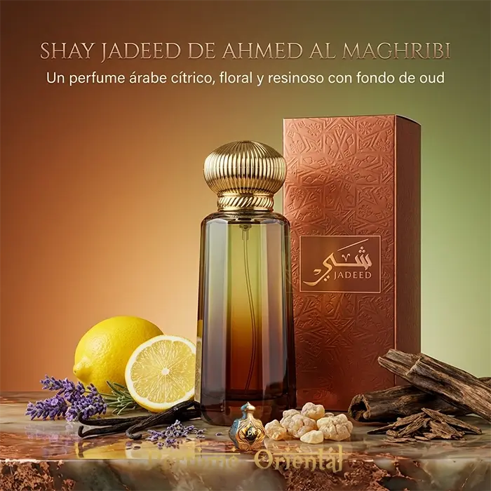 Perfume SHAY JADEED - 100ml edp- AHMED AL MAGHRIBI Unisex - Image 2