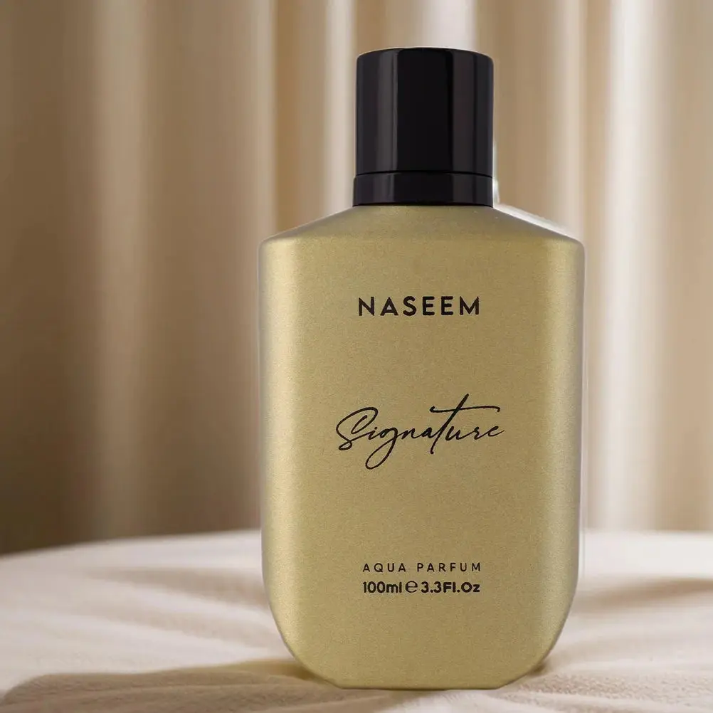 SIGNATURE GOLDEN-Aqua Perfume Naseem 100ml Sin Alcohol - Image 2