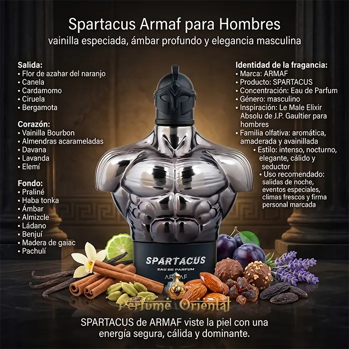 Spartacus Armaf para Hombres EDP 100ml - Image 3