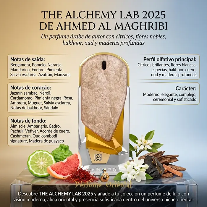Perfume THE ALCHEMY LAB 2025 - AHMED AL MAGHRIBI - 75ml - Image 3